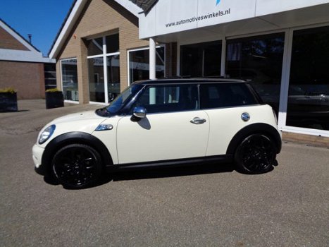 Mini Mini Cooper - 1.6 S 10 Years II CHILI/LEDER/PANORAMADAK/NAVIGATIE BUSINESS/XENON/NL AUTO - 1