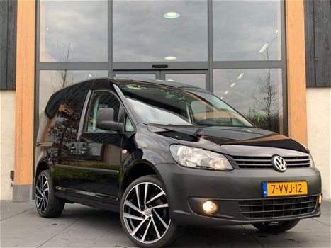 Volkswagen Caddy - 1.6 TDI AIRCO 109750KM CRUISE ZWART 2012 BPM VRIJ - 1