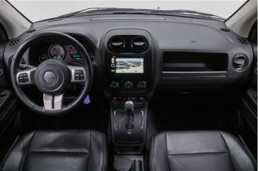 Jeep Compass - 2.4 Limited 4WD Automaat Cruise Control Verwarmde Voorstoelen Leder NL-Auto Navi ECC - 1