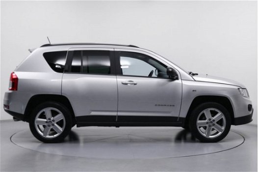 Jeep Compass - 2.4 Limited 4WD Automaat Cruise Control Verwarmde Voorstoelen Leder NL-Auto Navi ECC - 1