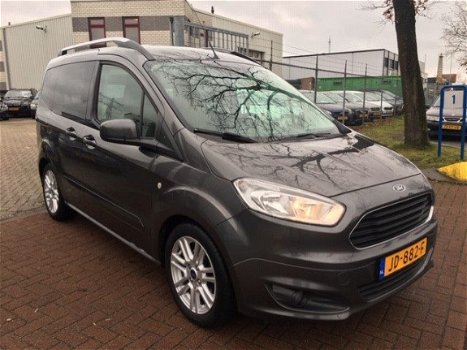 Ford Tourneo Courier - 1.5 TDCi Titanium 98.000km 5 Persoons 2x Schuifdeur, Airco - 1