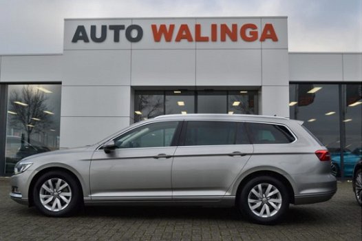 Volkswagen Passat Variant - 1.6 TDI Automaat Ergo Stoelen Navigatie Clima Cruise Control Lmv - 1