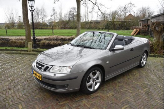 Saab 9-3 Cabrio - 2.0t Vector Zeer nette, complete en originele NL cabriolet - 1