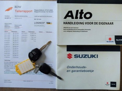 Suzuki Alto - 1.0 Exclusive Leder/Airco/GT-pakket - 1