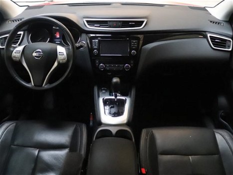 Nissan Qashqai - 1.2 Tekna/Clima/Navi/Camera/PDC/Sidebars/Leder/Led/Panoramadak/Zeer compleet - 1