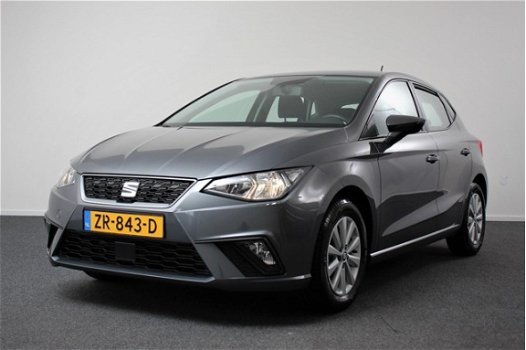 Seat Ibiza - 1.0 MPI Style (E.c.c. Airco/Blue tooth/Cruise control/LMV/Navigatie dmv Full Link) - 1