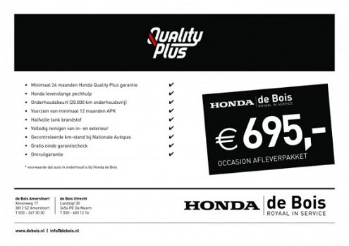 Honda CR-V - 2.0 Elegance | Tot 2 jaar HQP garantie | Navigatie | Camera | Parkeersensoren | Trekhaa - 1