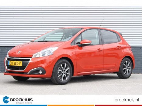 Peugeot 208 - 1.2 BLUE LION APPLE CARPLAY NAVI PDC CRUISE LM GETINT GLAS ORANGE POWER BLACK ROOF FIN - 1