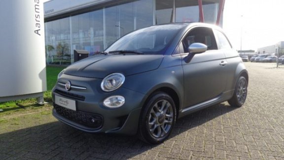 Fiat 500 - 0.9 TwinAir T Rockstar Navi | climat | matte lak - 1