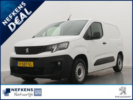 Peugeot Partner - 1.6 BlueHdi 100pk Premium 3-zits | Navigatie | Airco | Parkeersensoren | Cruise Co - 1