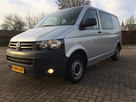 Volkswagen Transporter - 2.0 TDI L1H1 DC Comfortline 1eigenaar, dubbel cabine, airco,cruise,navigati - 1