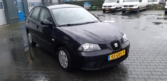 Seat Ibiza - 1.4 TDI Ecomotive 5drs airco zwart cruise - 1