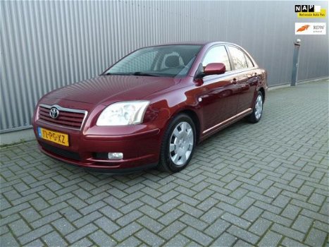 Toyota Avensis - 1.8 VVTi Linea Sol /Airco/Ecc/Audio/LMV/1e eigenaar - 1