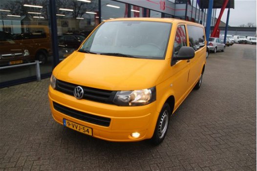 Volkswagen Transporter - 2.0 TDI L2H1 DC Comfortline | 6 peroons | Airco | Dubbel cabine | - 1