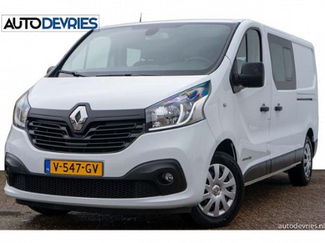 Renault Trafic - 1.6 DCI 145pk T29 L2H1 Dubbel cabine Comfort Energy Navigatie/2xSchuifdeur/Trekhaak - 1