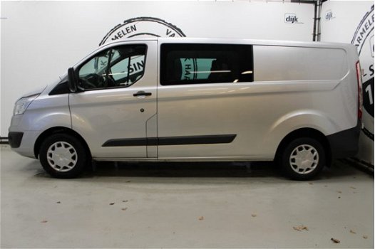 Ford Transit Custom - 290 2.2 TDCI 74KW L2H1 Trend LANG DC DUBBELE CABINE AIRCO NAVIGATIE CAMERA TRE - 1