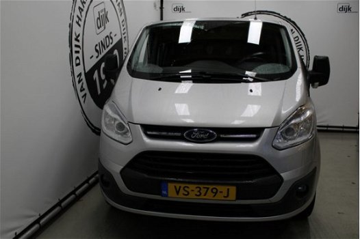 Ford Transit Custom - 290 2.2 TDCI 74KW L2H1 Trend LANG DC DUBBELE CABINE AIRCO NAVIGATIE CAMERA TRE - 1