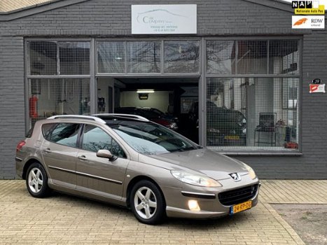 Peugeot 407 SW - 2.0-16V XT Automaat APK NAP Panoramadak - 1