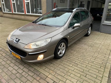 Peugeot 407 SW - 2.0-16V XT Automaat APK NAP Panoramadak - 1