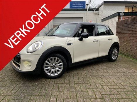 Mini Mini Cooper - 1.5 Chili AUTOMAAT PANORAMADAK, LED, LEDER, NAVI - 1