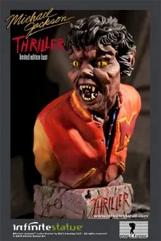 Michael Jackson Buste Thriller Limited Edition 1982