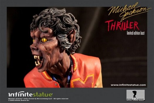 Michael Jackson Buste Thriller Limited Edition 1982 - 2