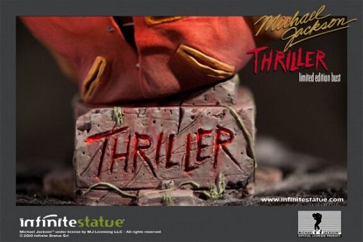 Michael Jackson Buste Thriller Limited Edition 1982 - 3