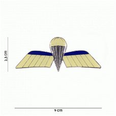 Embleem metaal Nederlandse para wing