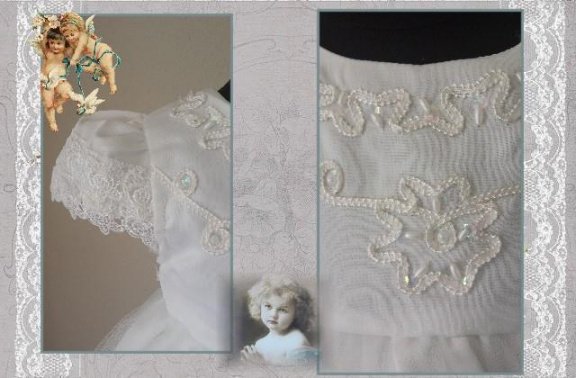 kinderbruidskleding Doop Feest bruidsmeisjes kleding Emma - Afbeelding 2