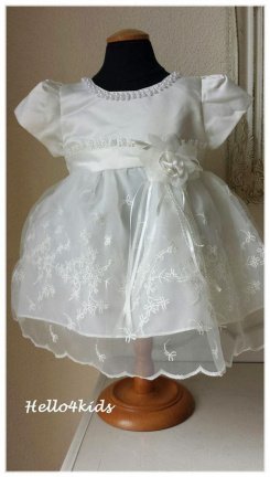 kinderbruidskleding Doop Feest bruidsmeisjes kleding Emma - Afbeelding 3