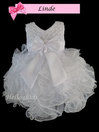 kinderbruidskleding Doop Feest bruidsmeisjes kleding Emma - Afbeelding 4