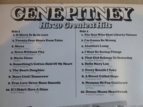 Lp Gene Pitney (66) - Afbeelding 3
