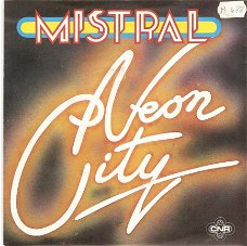 singel Mistral - Neon city / Asphalt