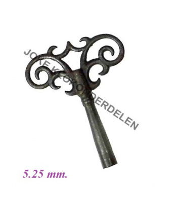 === Klok sleutel = ø 5,25 = oud === 41550 - nr. 1