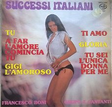 LP Francesco Boni grupo e cantanti - Successi Italiani