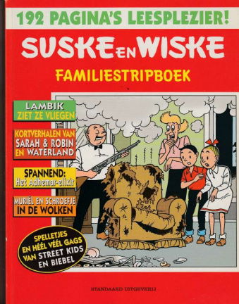 Familiestripboek Suske en Wiske - Lambik ziet ze vliegen - nr. 1