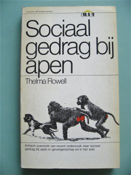 Thelma Rowell - Sociaal gedrag bij apen - 1