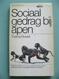 Thelma Rowell  -  Sociaal gedrag bij apen