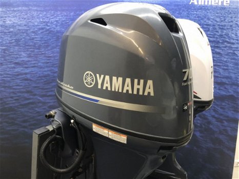 Yamaha 70 pk Langstaart powertrim - 4