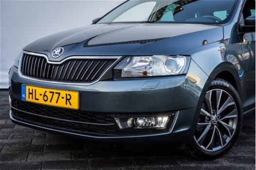 Skoda Rapid Spaceback - 1.4 TDI 90pk Aut. Greentech Edition Stoelverwarming/ Full map navigatie/ Xen - 1