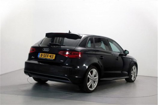 Audi A3 Sportback - 1.6 TDI Ambition Pro Line S S-Tronic S-Line Xenon Half-Leder Navigatie Climate C - 1