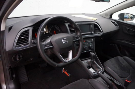 Seat Leon ST - 1.4 TSI ACT FR Dynamic 150PK+Leder+Xenon+Panorama-dak+Adaptativecruise= SUPER - 1