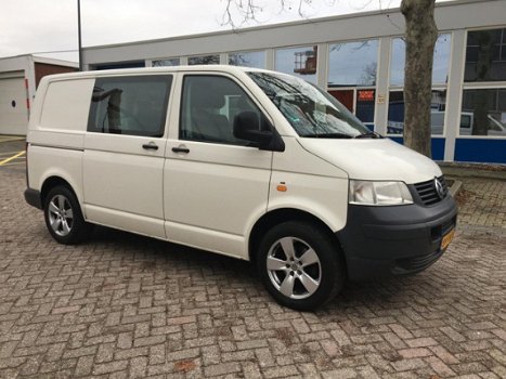 Volkswagen Transporter - 1.9 TDI 300 DC * Airco * Elek Ramen * Stuurbekr * APK 19-7-2020 * 6P - 1