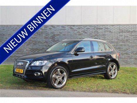 Audi Q5 - 2.0 TFSI quattro Pro Line Leer interieur, afneembare trekhaak, S-line dvd schermen achteri - 1