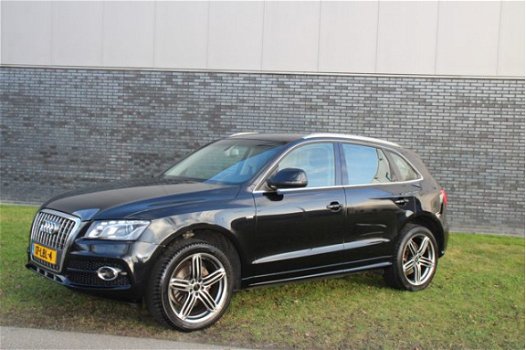 Audi Q5 - 2.0 TFSI quattro Pro Line Leer interieur, afneembare trekhaak, S-line dvd schermen achteri - 1