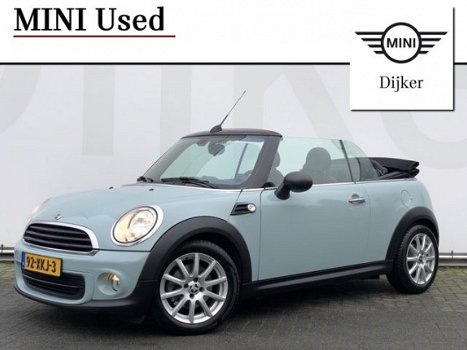 Mini Mini Cabrio - 1.6 Chili | Navigatie | PDC Achter | Stoelverwarming | Windscherm | bluetooth | C - 1