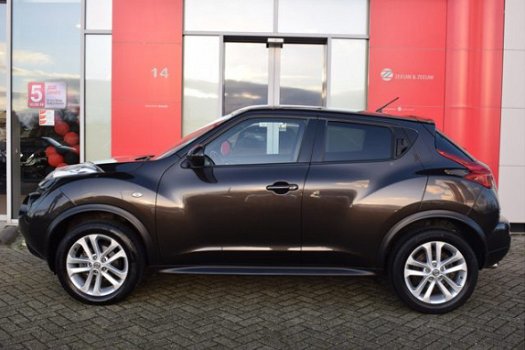 Nissan Juke - 1.6 Acenta 117PK | 100% Onderhouden | Climate Control | Afneembare trekhaak | PDC acht - 1