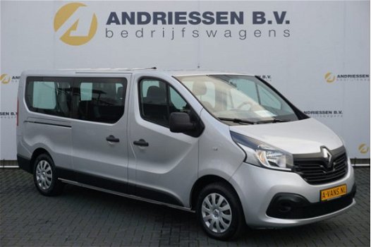 Renault Trafic - 1.6 dCi 8 Persoons L2H1 *MARGE* *99.847KM* Cruise control, Navi, Parkeersensoren - 1