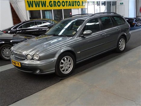 Jaguar X-type Estate - 2.0 V6 Business Edition Plus Automaat Airco Climate control Leer Nap Youngtim - 1