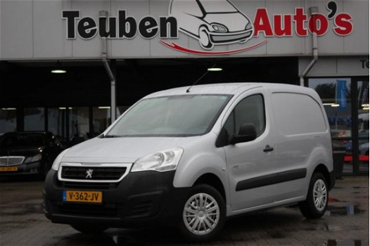 Peugeot Partner - 120 1.6 BlueHDi 75 L1 Pro Excl. BTW, Euro 6 airco, radio cd speler, rechter zijdeu - 1